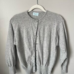 Benellon made in Italy wool and angora rabbit hair sweater